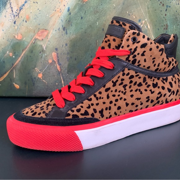 Rag & Bone RB Army High Tan Cheetah - Picture 7 of 8